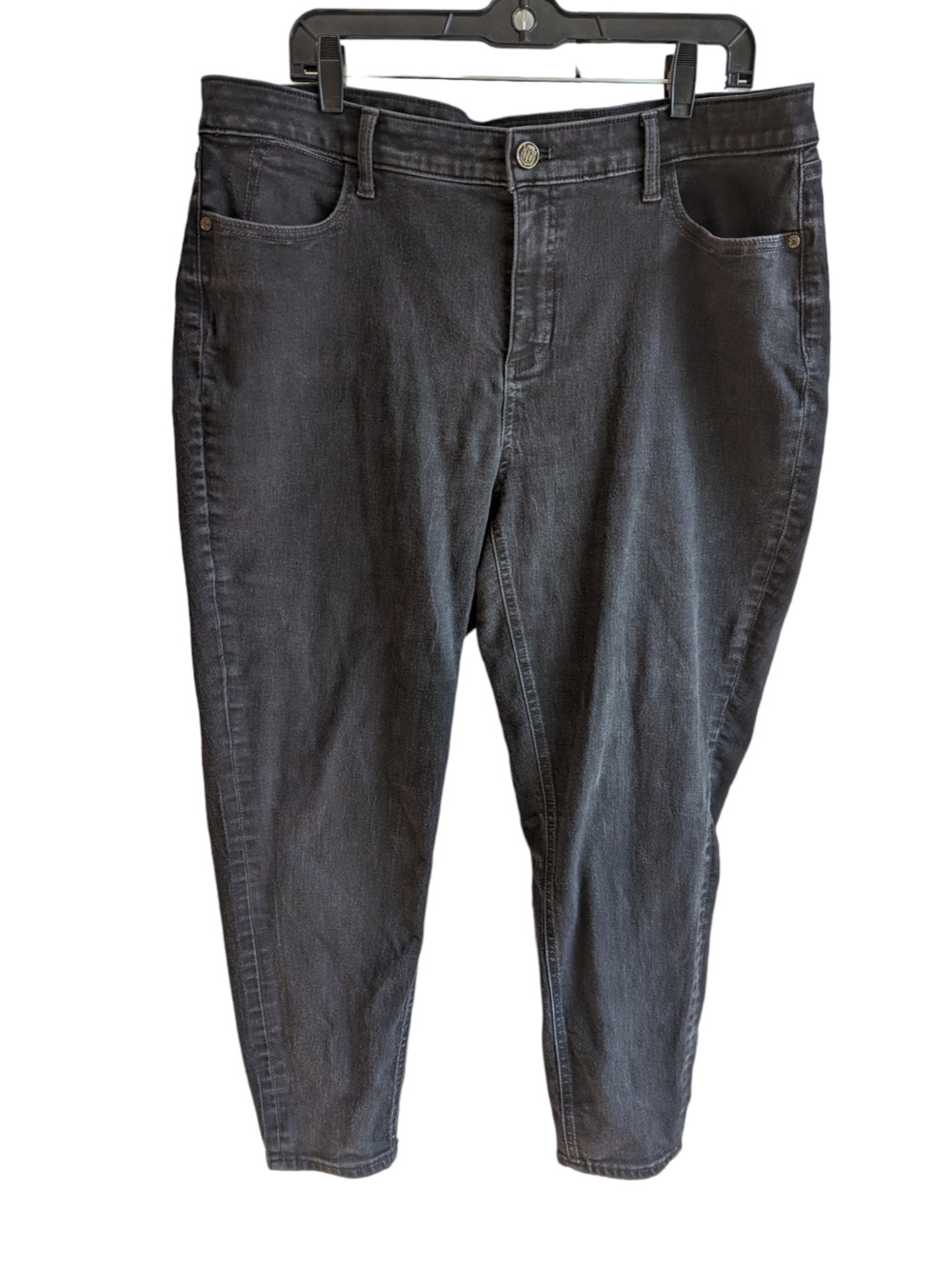 Talbots Women's Plus Petite Black Flawless Five Pocket Jegging Stretch Jean 20WP